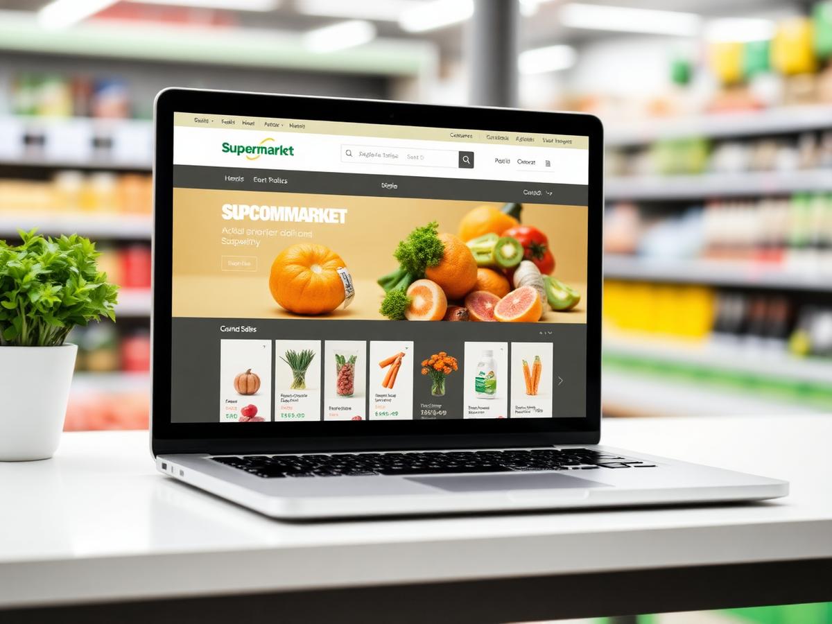 Supermarket Website